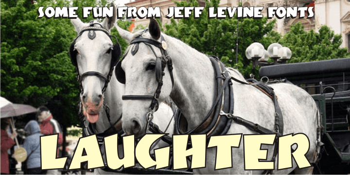 Laughter Font Poster #1