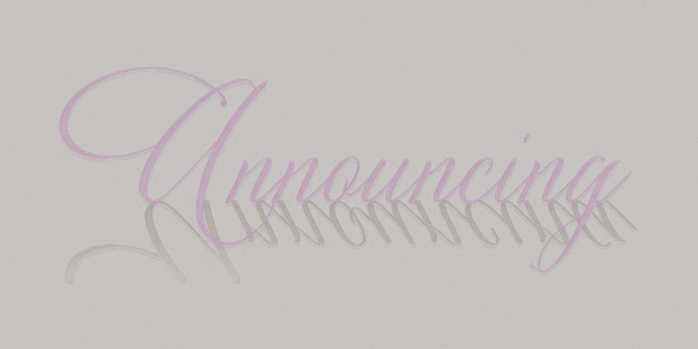 Velvet Hammer Font Poster #1