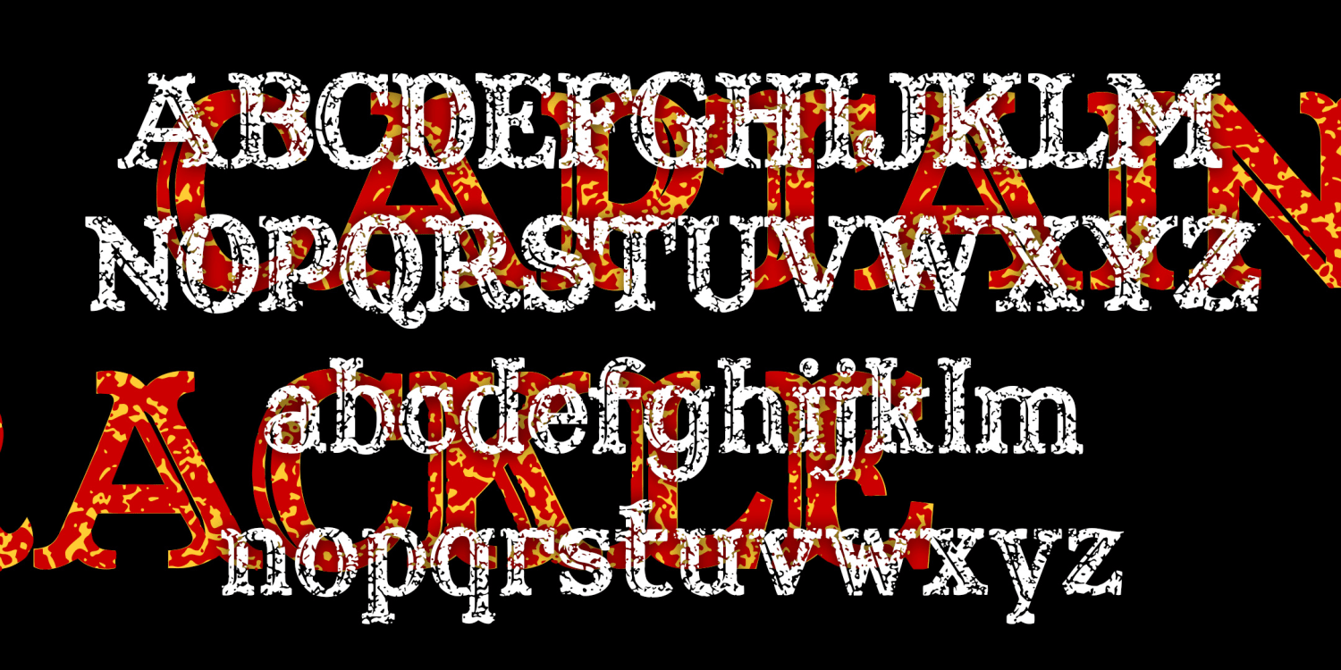 Captain Howdy Font Poster #2