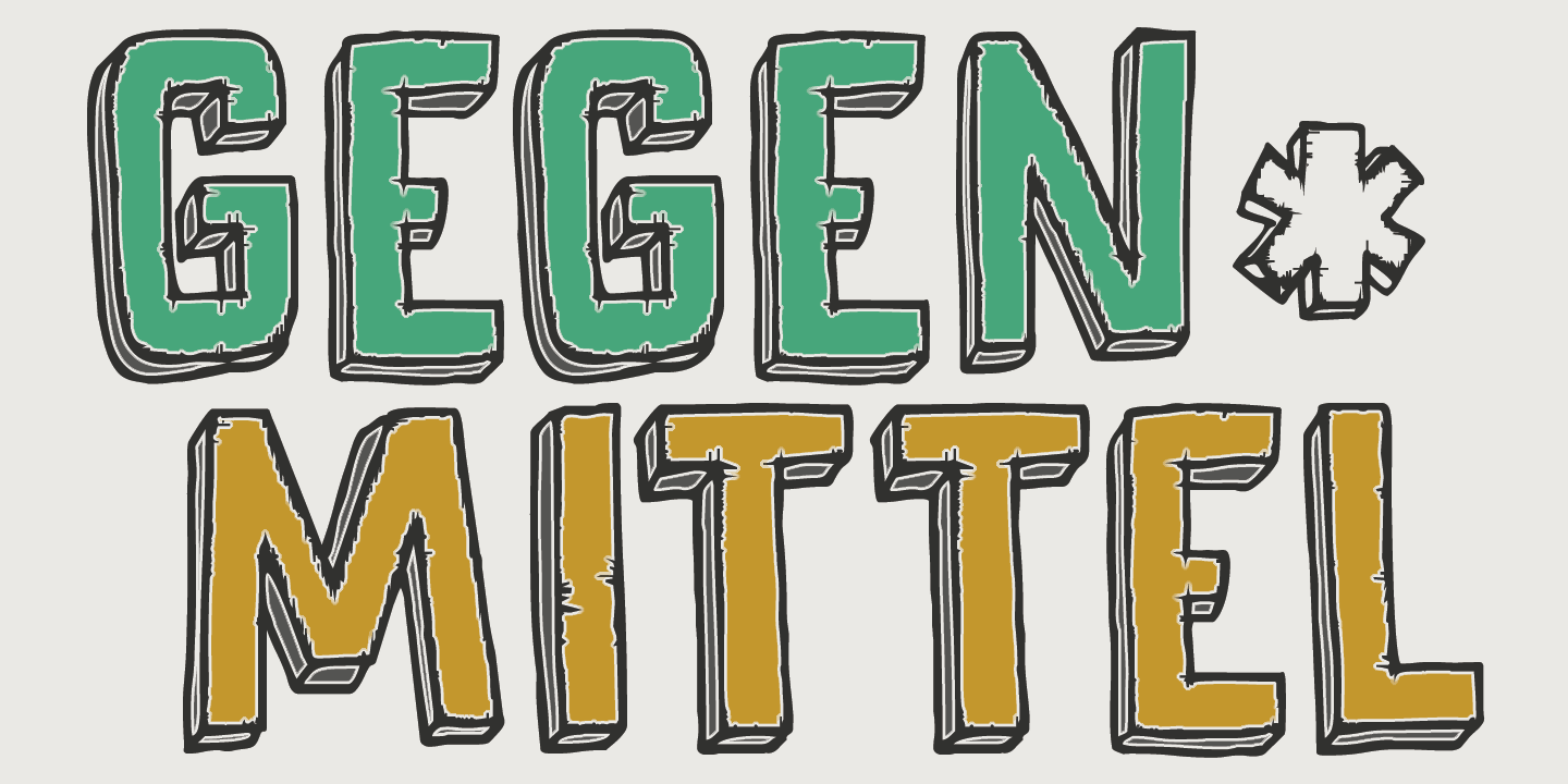 Antidote Font Poster #1