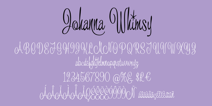 Johanna Whimsy Poster