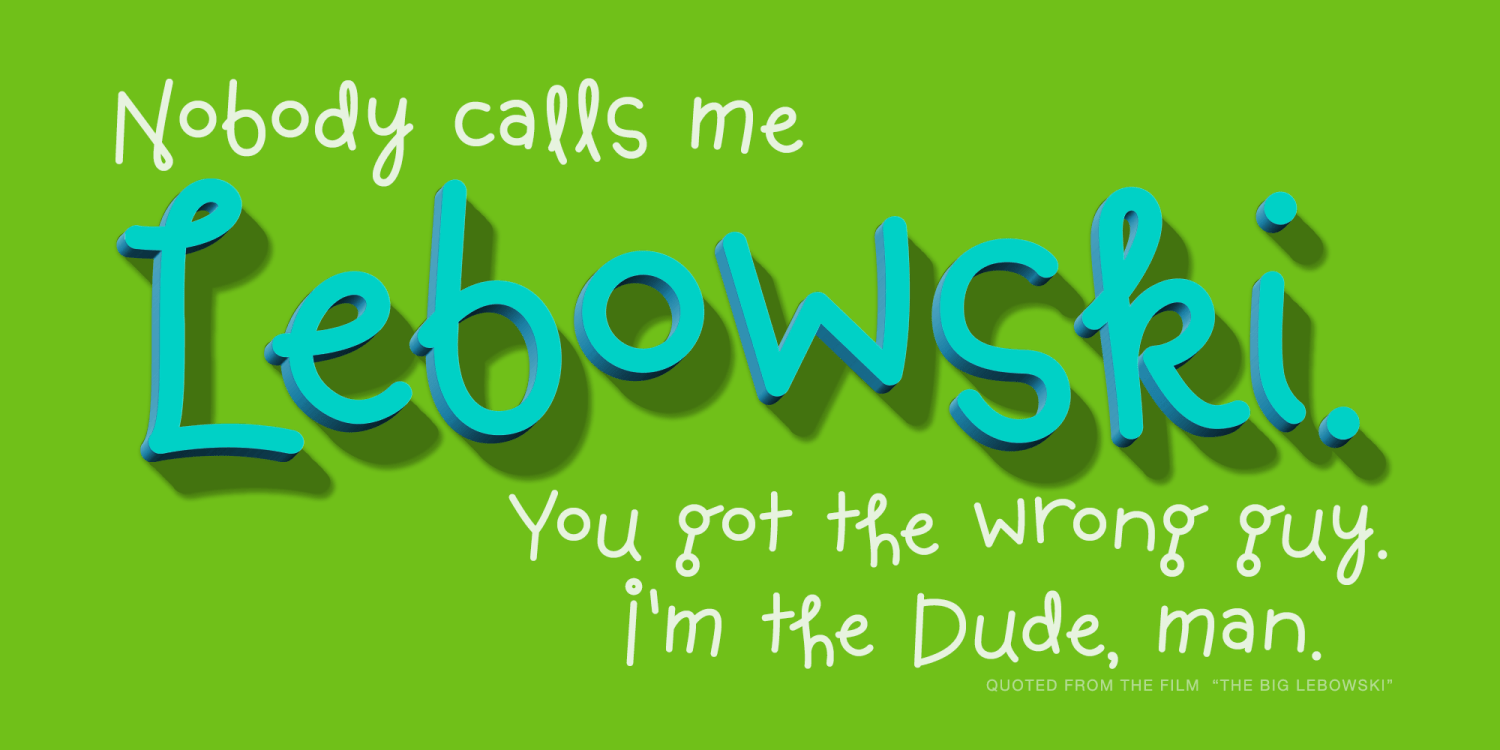 Jus Hangin PB Font Family - Poster #2