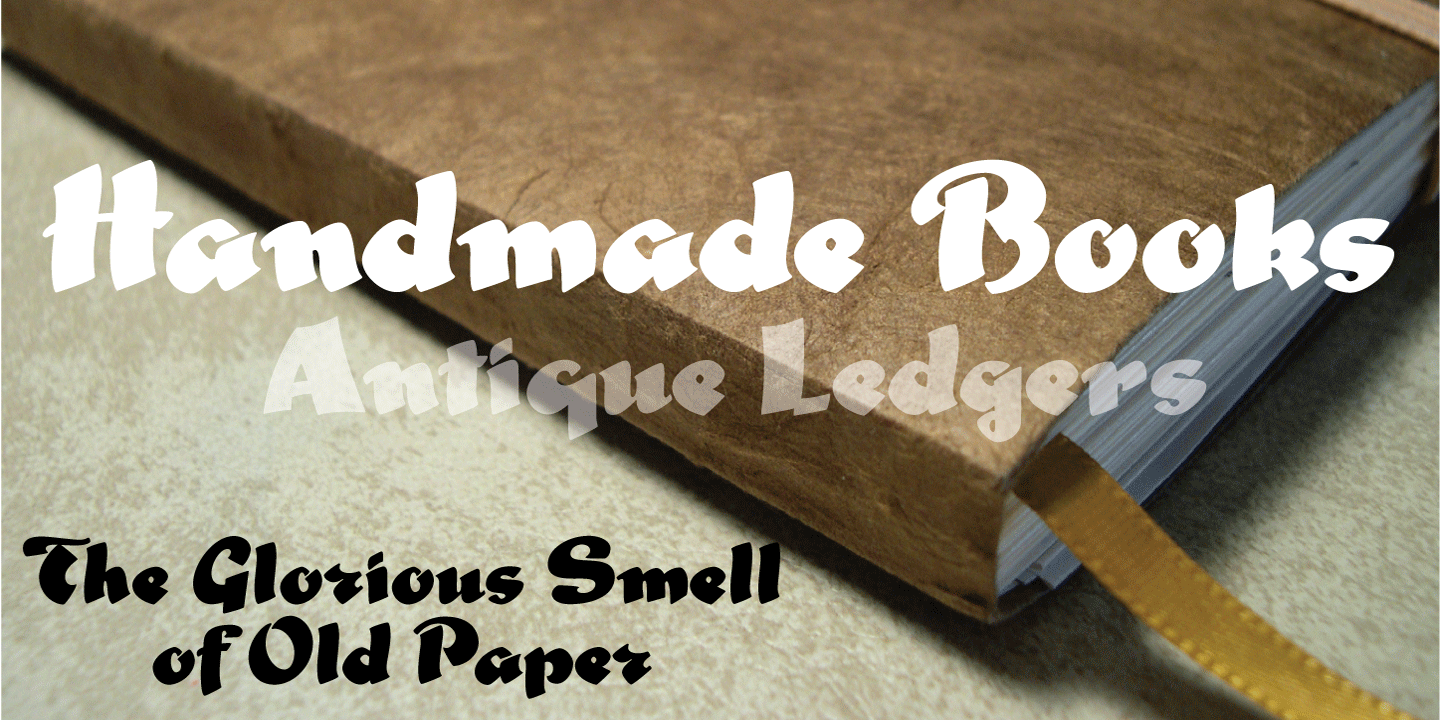India Ink Font Poster #1