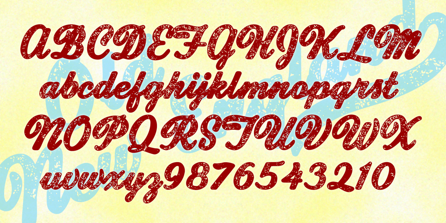 Old New England Font Family Poster