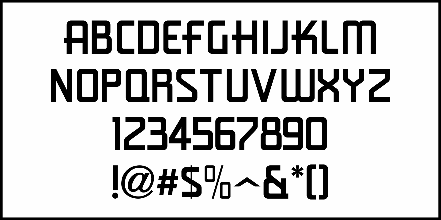 Privilege Sign Four JNL Font Poster #3