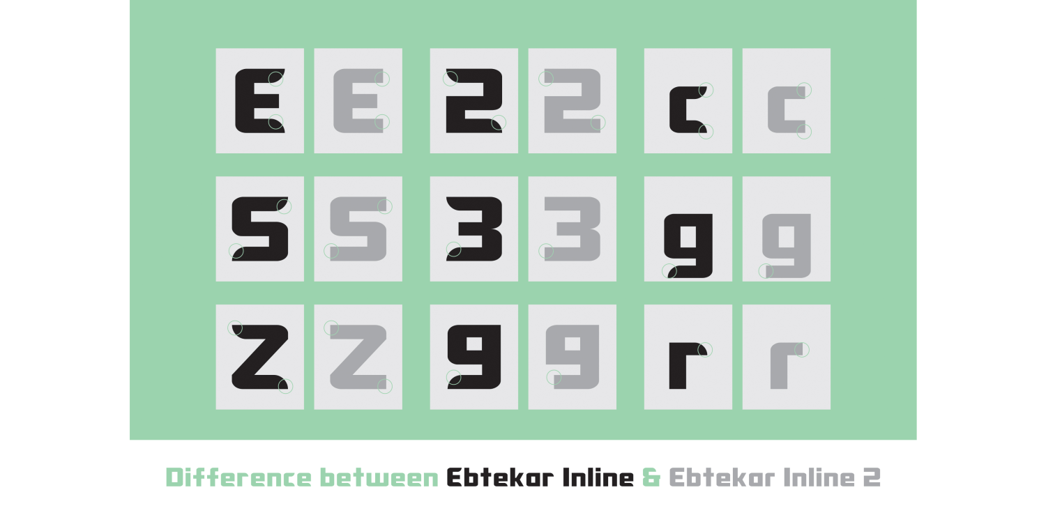 Ebtekar 2 Font Poster #1