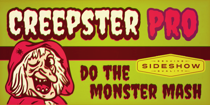 Creepster Pro Font Poster #1