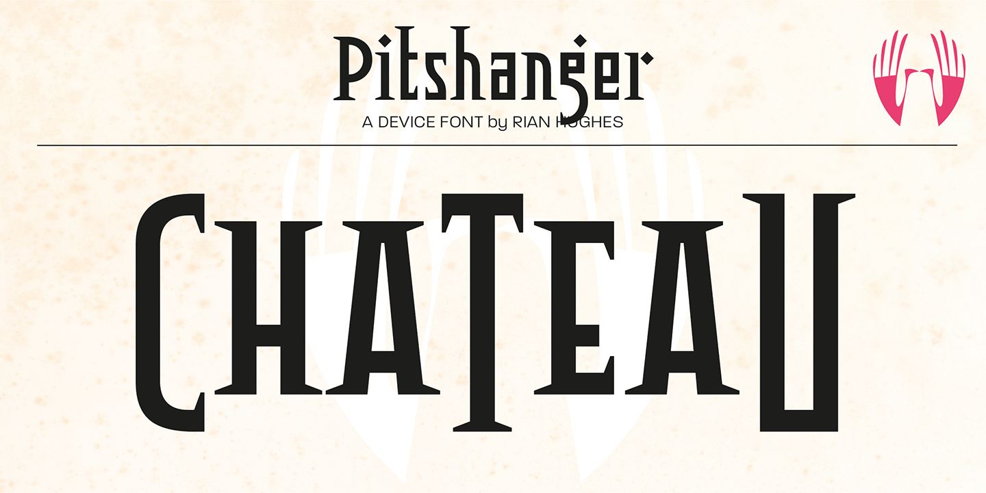 Pitshanger Font Poster #1