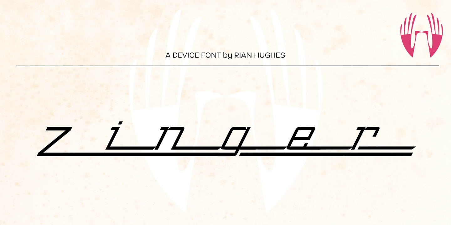 Zinger Font Poster #1