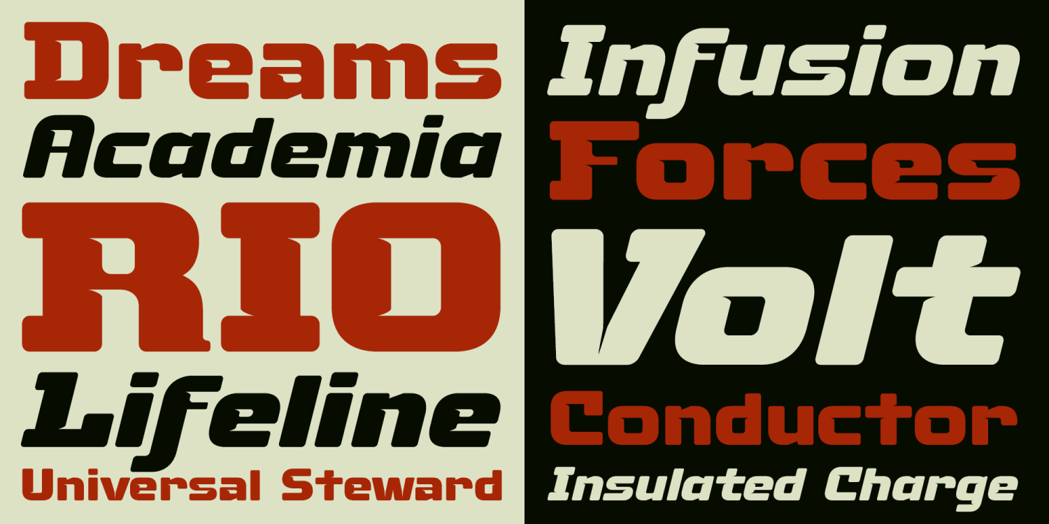 Fuel Font Poster #1