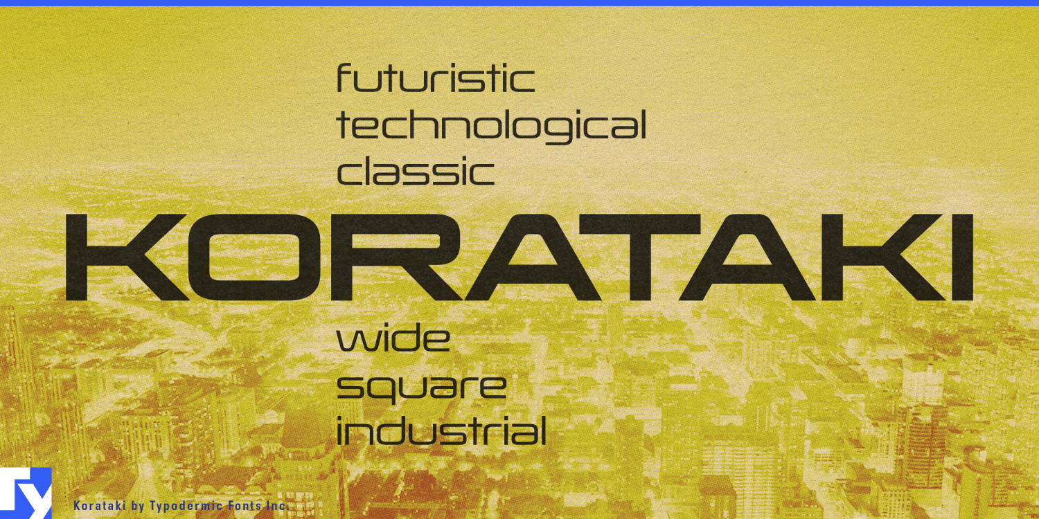 Korataki Font Poster #1