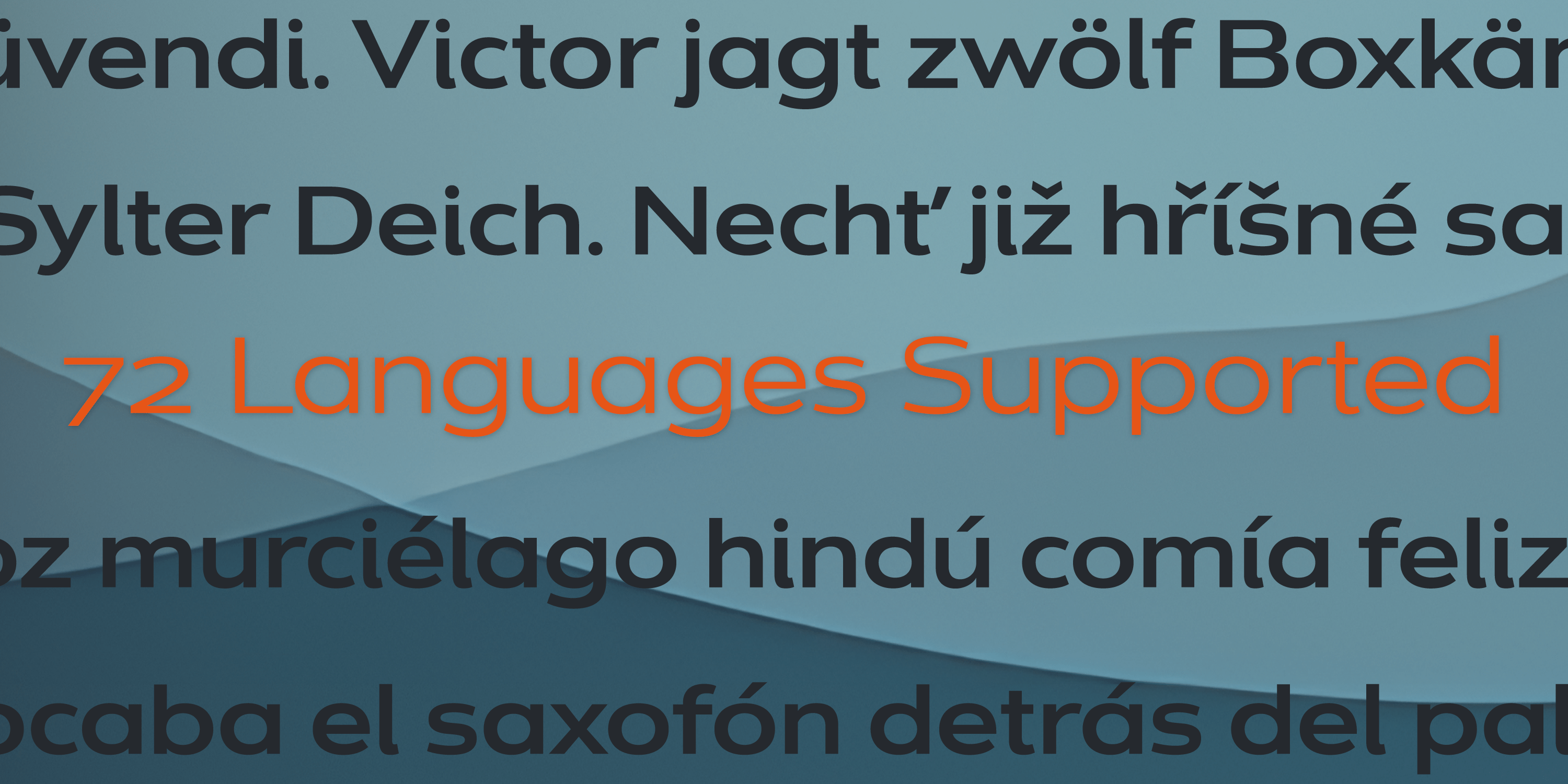 Dienstag Font Poster #13