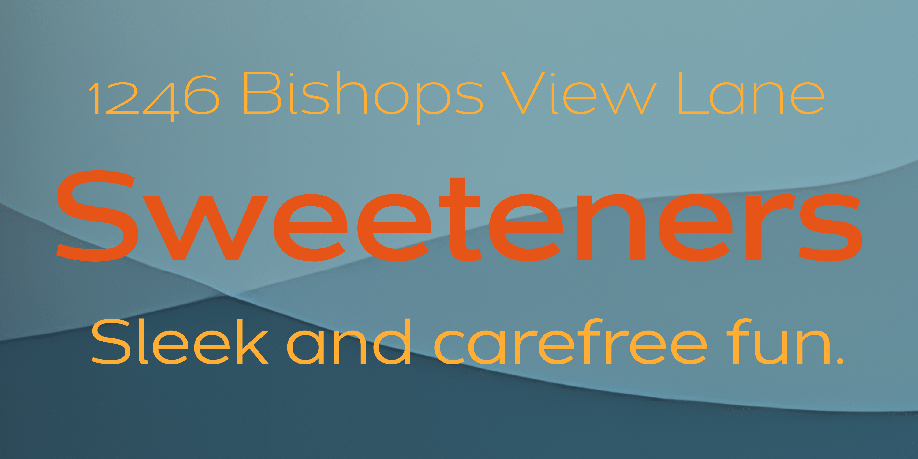 Dienstag Font Poster #6