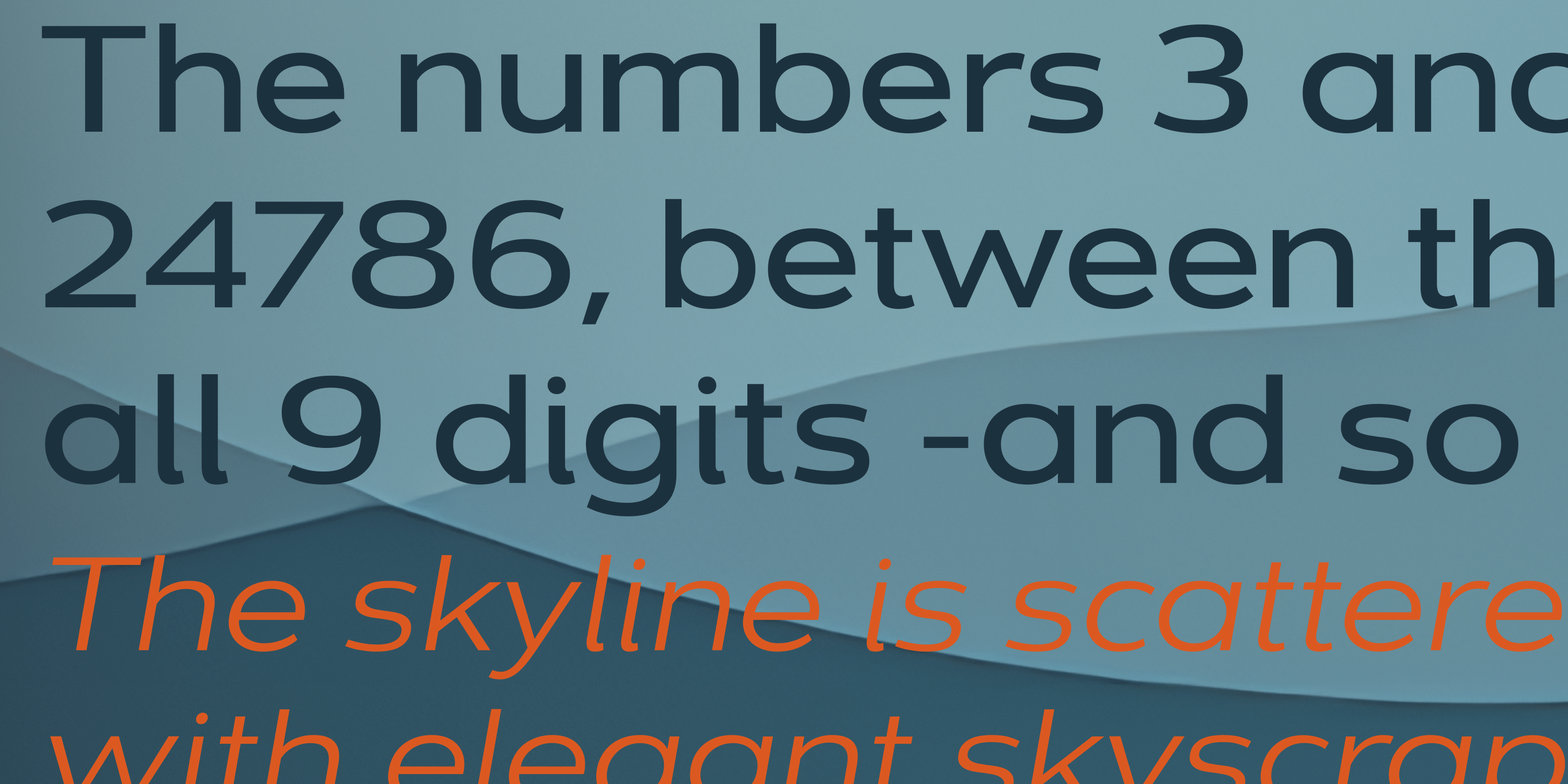 Dienstag Font Poster #9