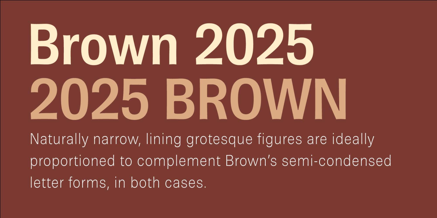 Brown Gothic Font Poster #1