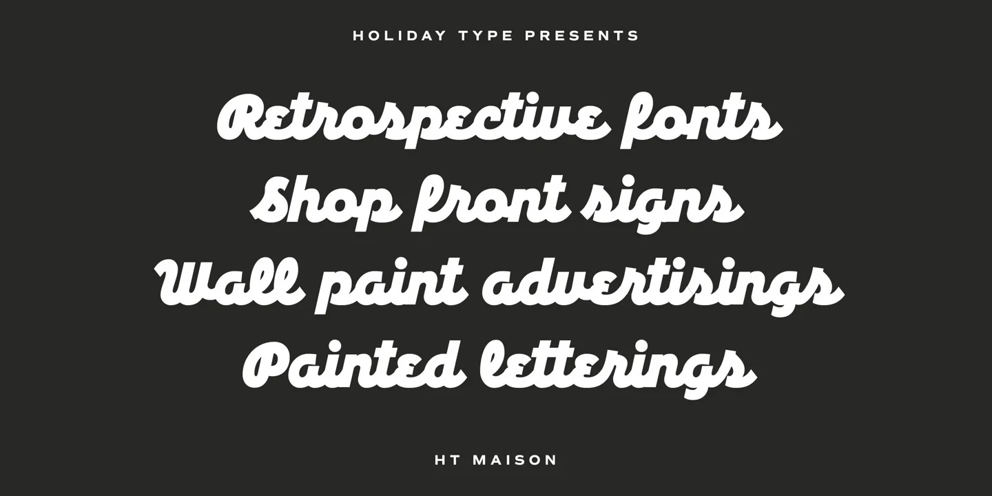 HT Maison Poster