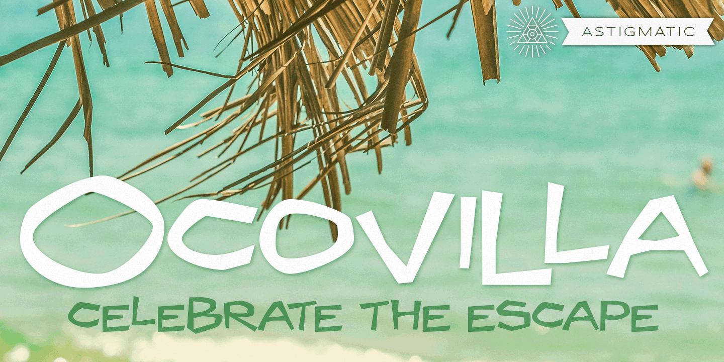 Ocovilla Font Poster #1