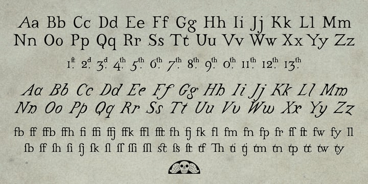 Castine Font Poster #1