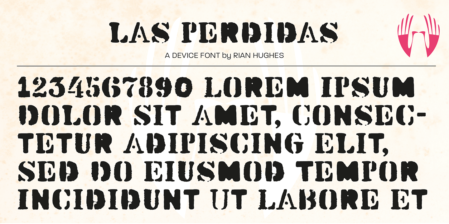 Las Perdidas Font Poster #1