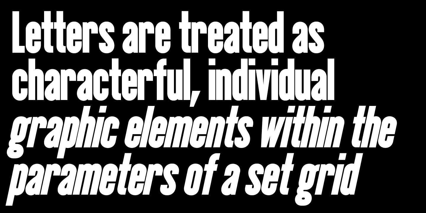 Cactus Font Poster #1