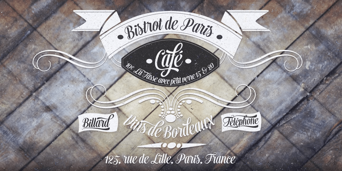 Voyage Font Poster #1