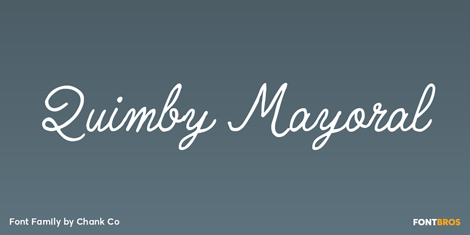 Quimby Mayoral Poster
