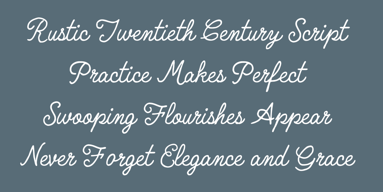 Quimby Mayoral Font Poster #1