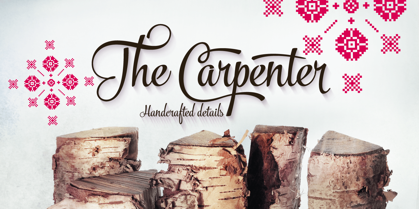 The Carpenter Font Family Poster