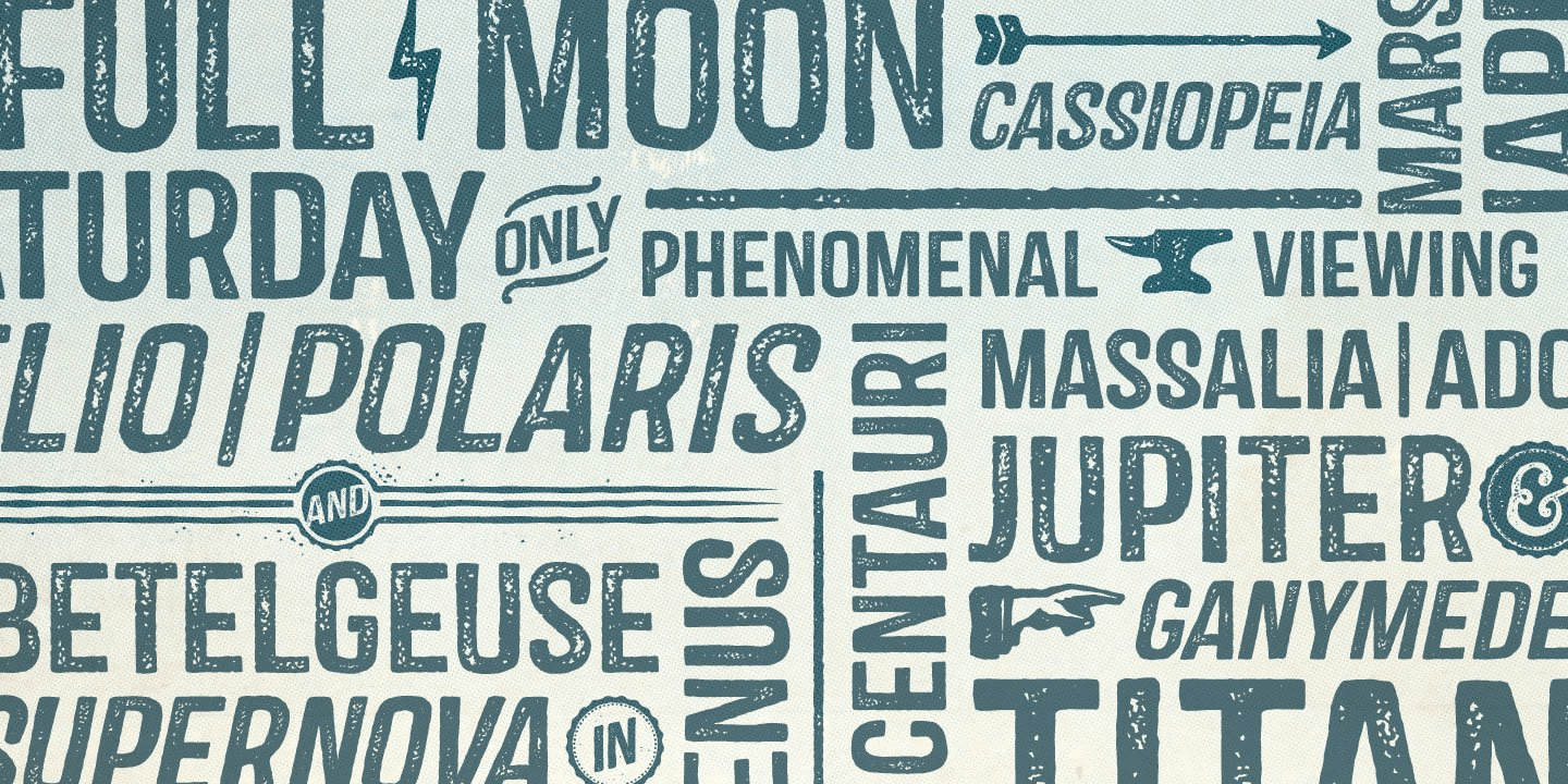Castor Font Poster #1