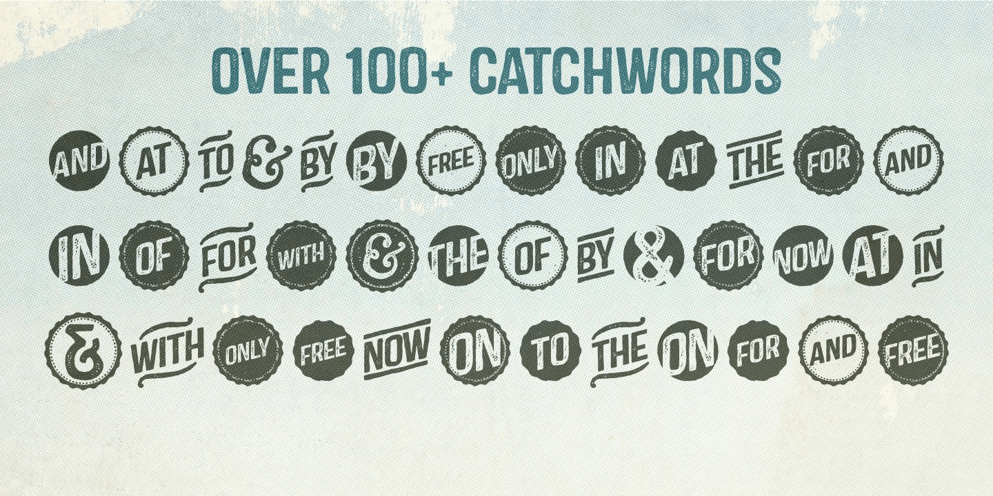 Castor Font Poster #1