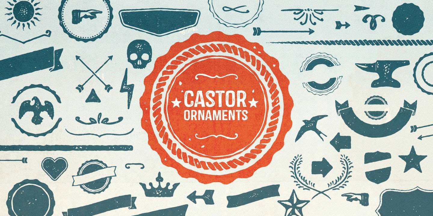 Castor Font Poster #1