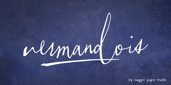 Vermandois Font Poster #1