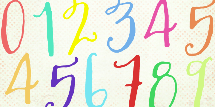 Cerise Font Poster #1