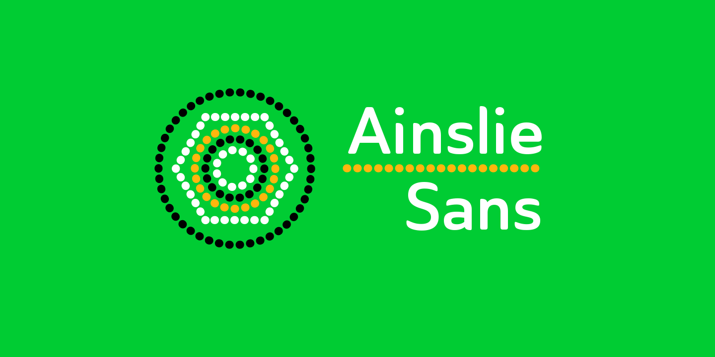 Ainslie Sans Font Poster #1