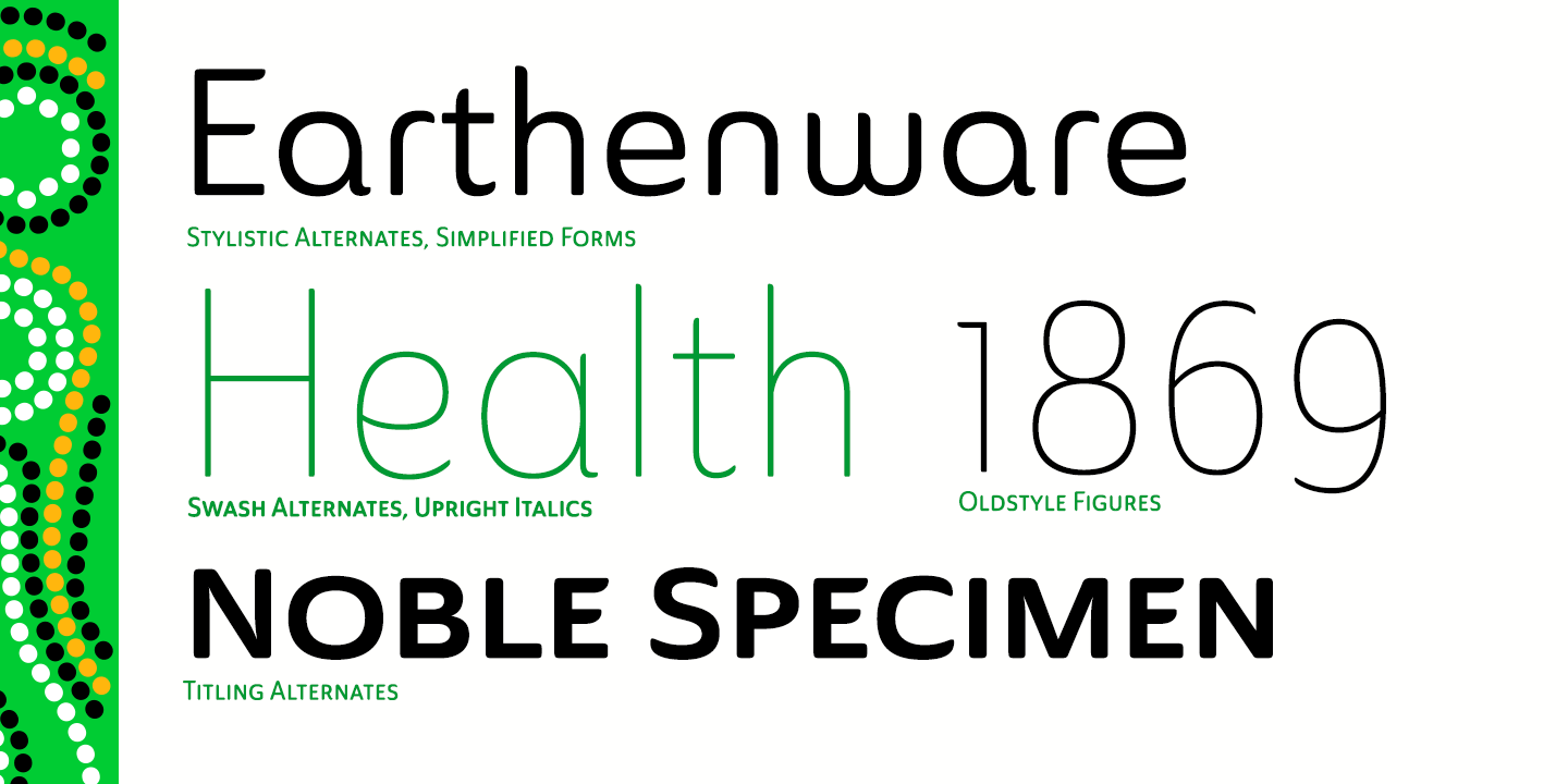 Ainslie Sans Font Poster #1
