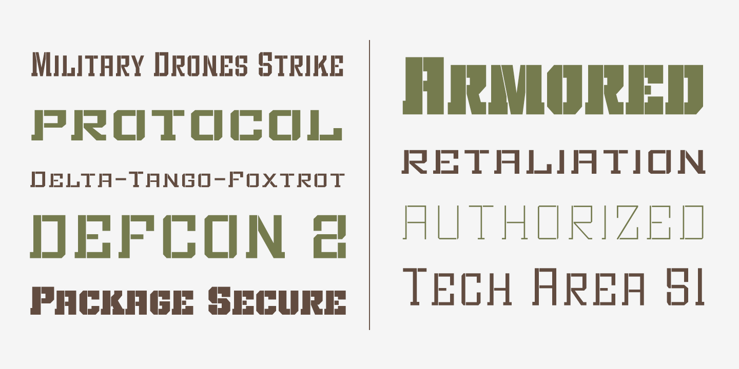 Bomburst Font Poster #1