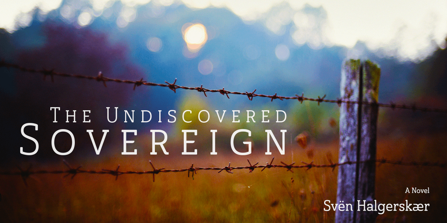 Ainslie Slab Font Poster #1