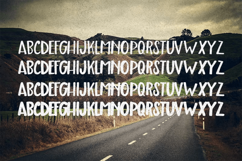 Porter Font Poster #2