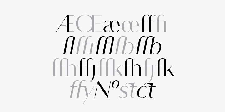 Vanitas Stencil Font Poster #1