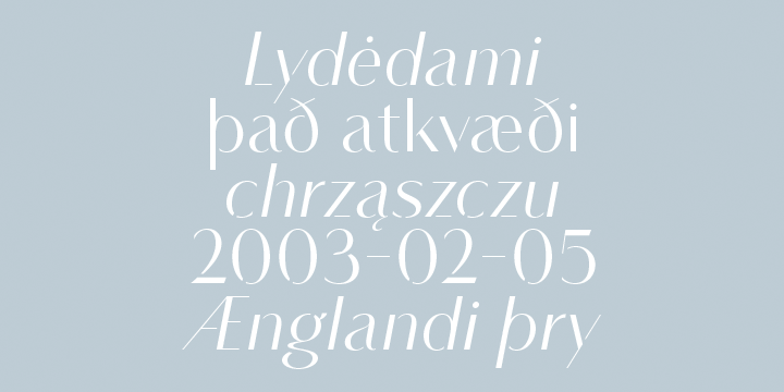 Vanitas Stencil Font Poster #1