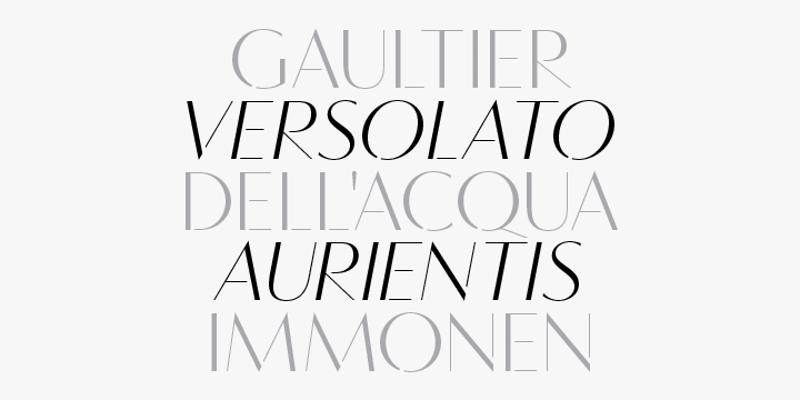 Vanitas Stencil Font Poster #1