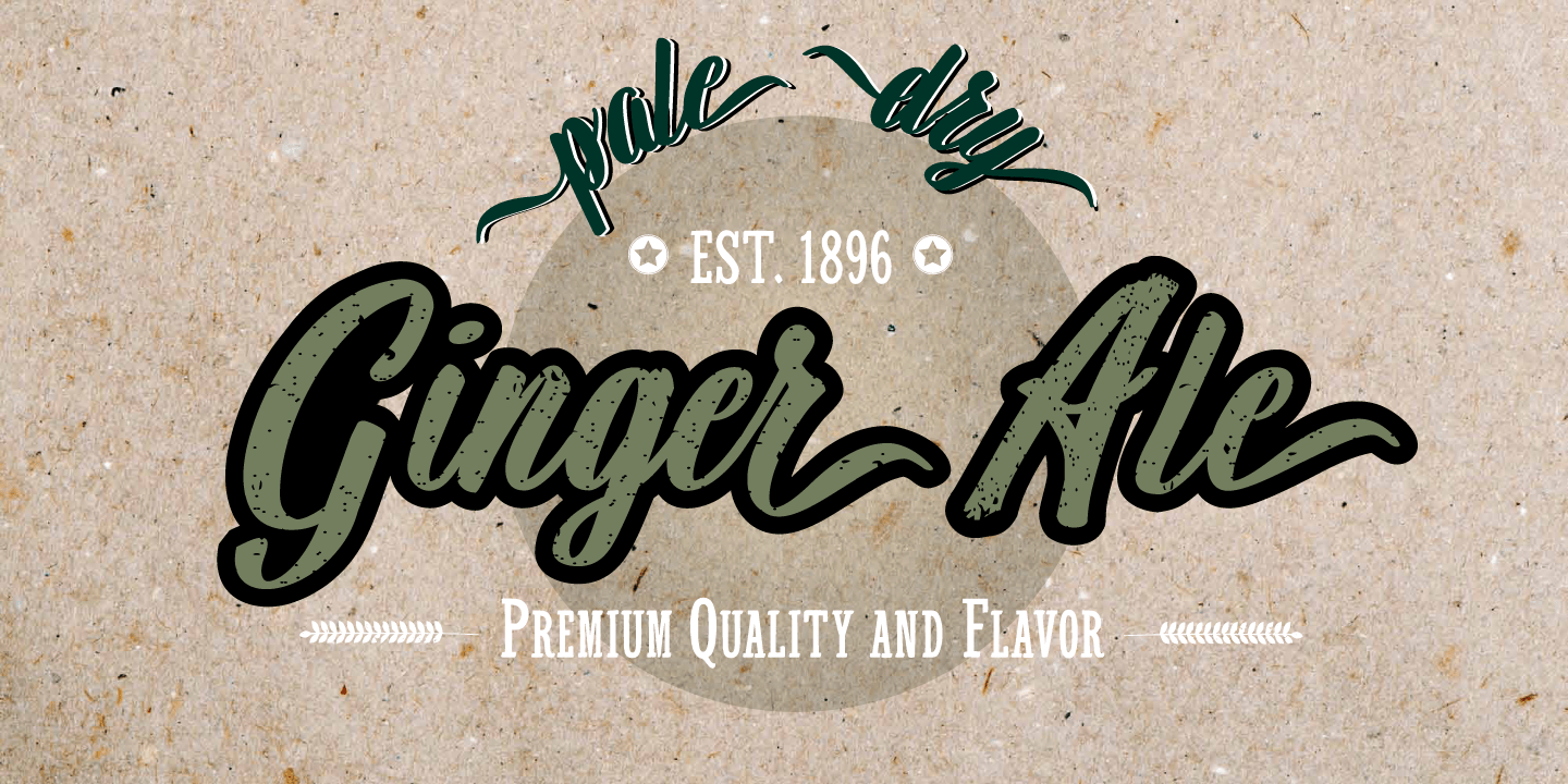 Wingman Font Poster #1