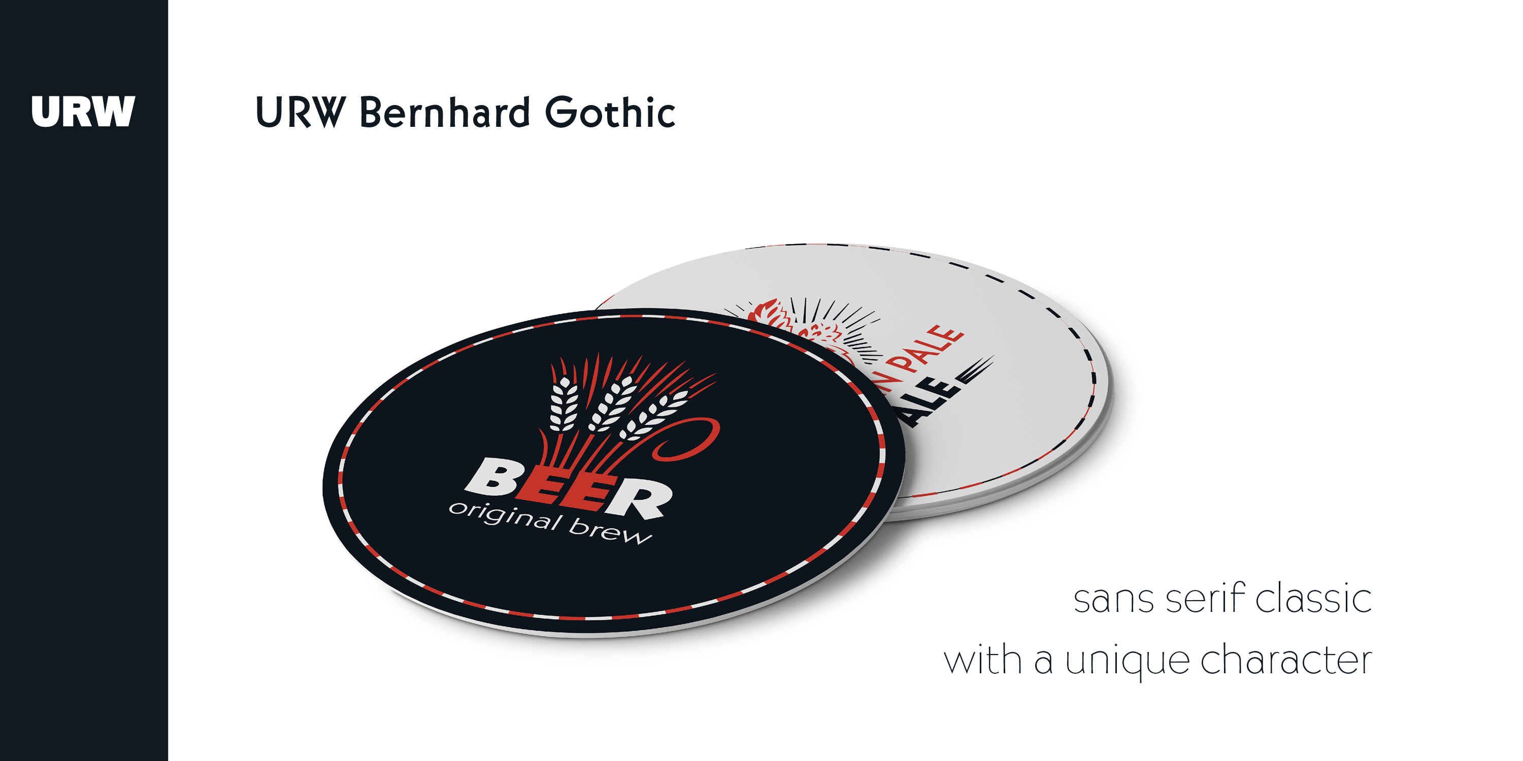 Bernhard Gothic Font Poster #2