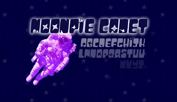 Moonpie Cadet Font Poster #1