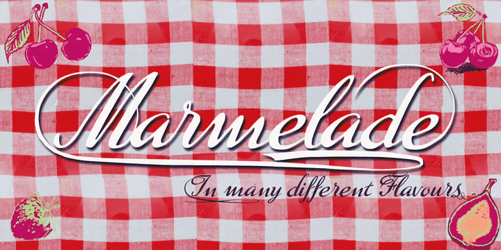 Marmelade Font Poster #1