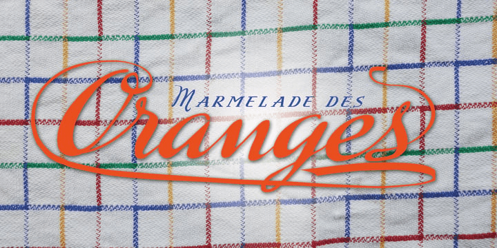Marmelade Font Poster #1
