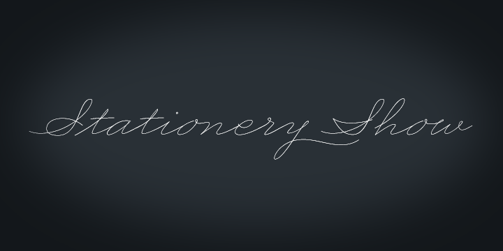 Business Penmanship Font Poster #1