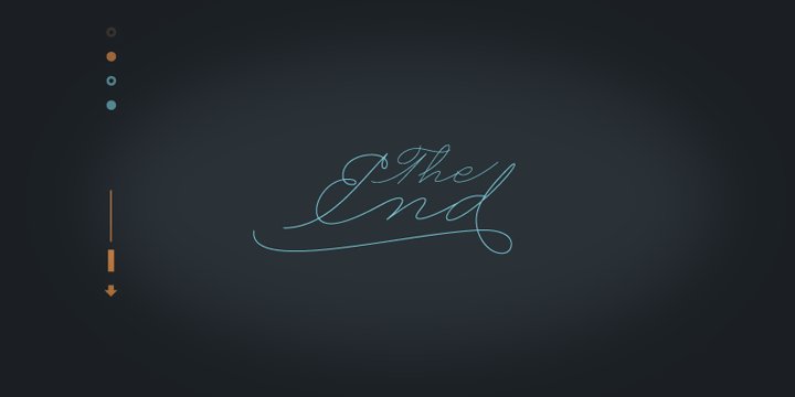 Business Penmanship Font Poster #1