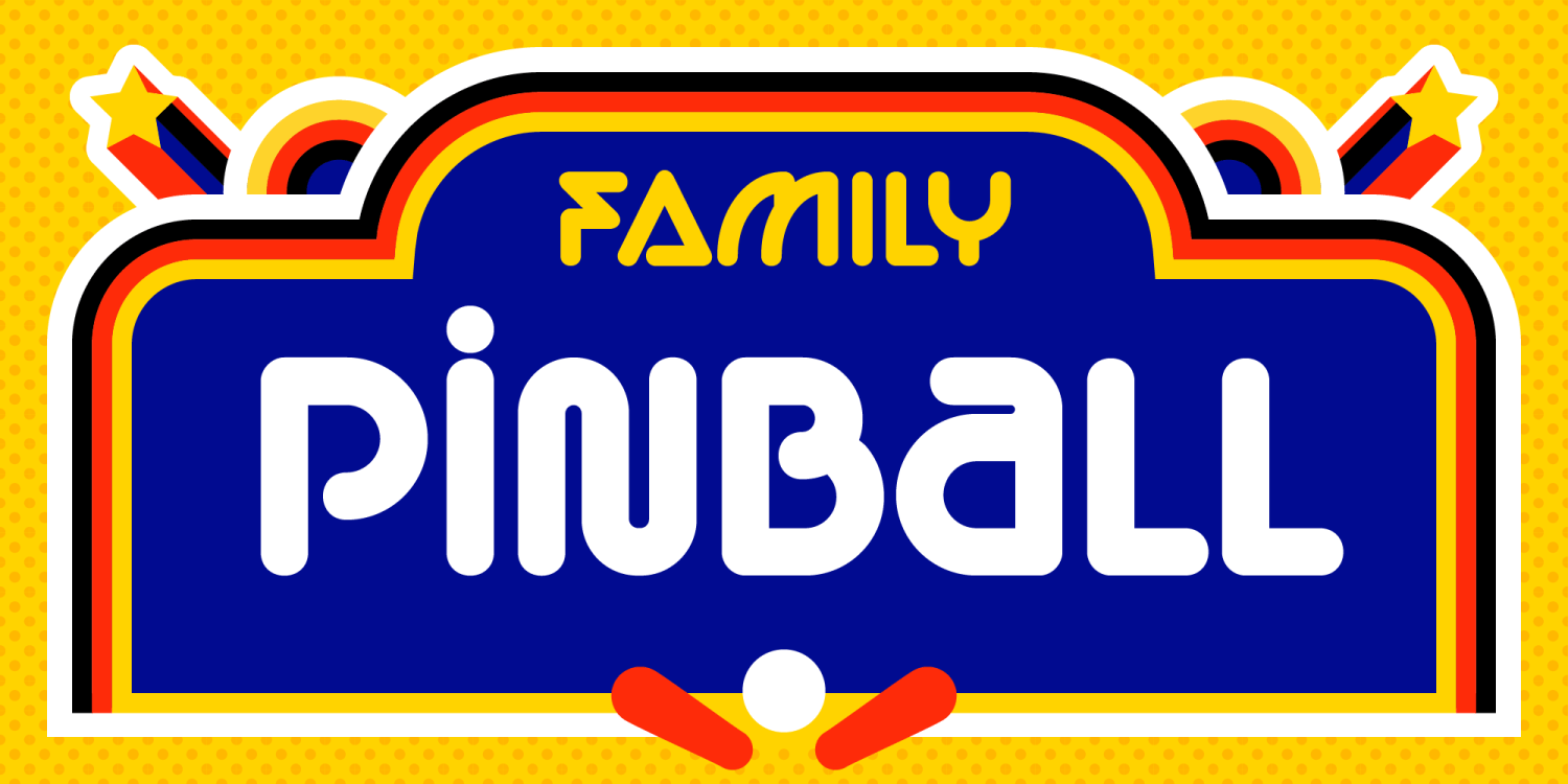 Pinball Font Poster #1