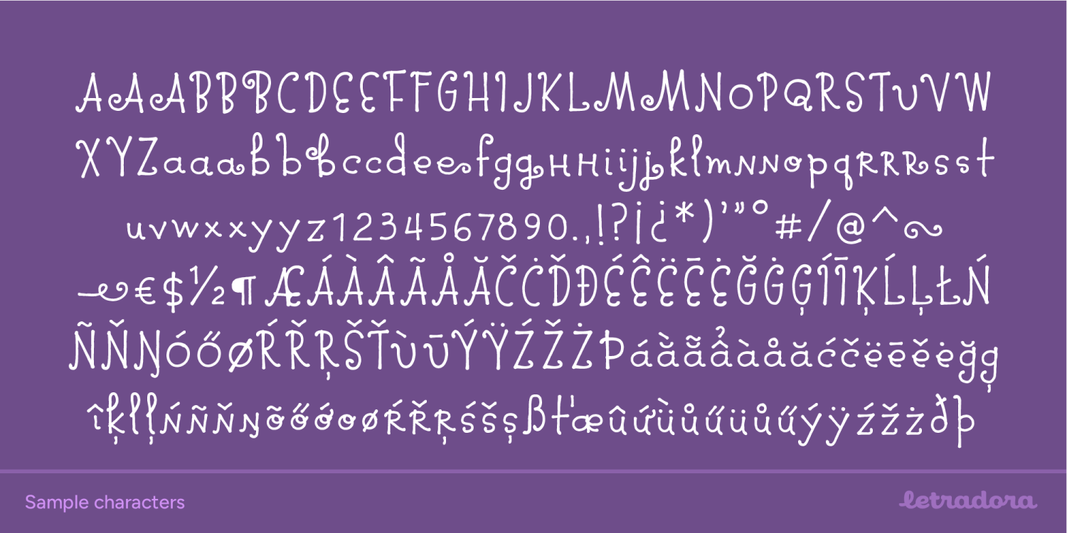 Pocket Swash Font Poster #1